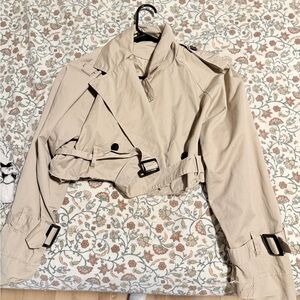 Amazon Women's Beige Trench Coat